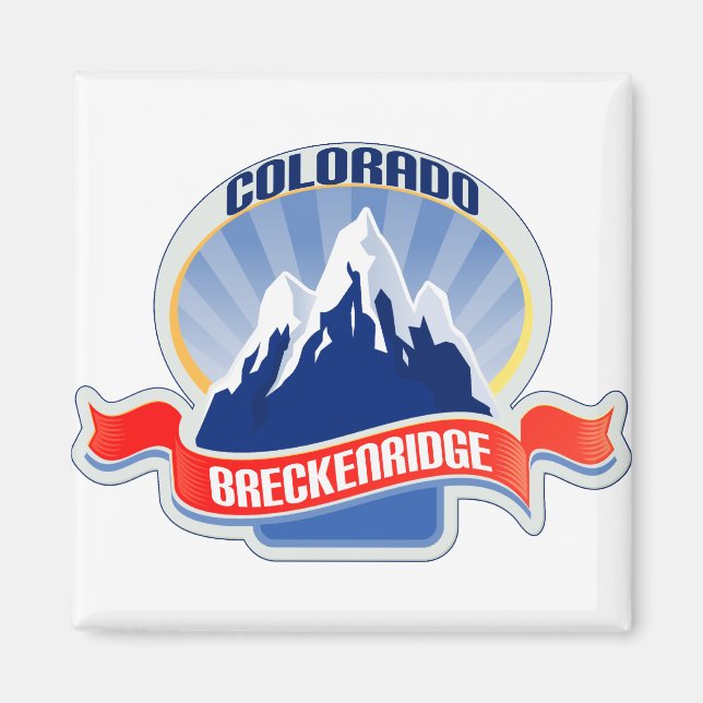 Breckenridge Colorado Magnet (Framsidan)