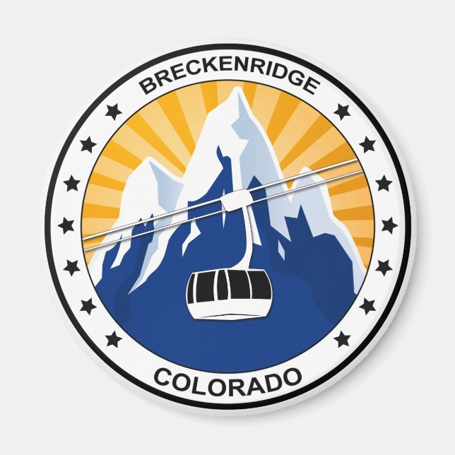 Breckenridge Colorado Magnet (Framsidan)
