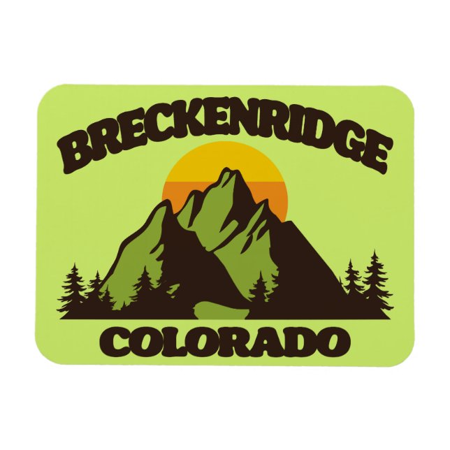 Breckenridge,Colorado Magnet (Horisontell)