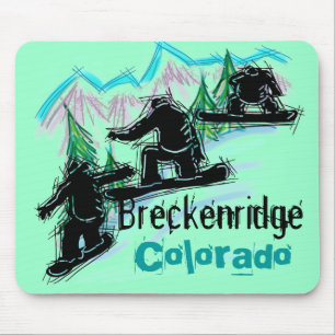 Breckenridge Colorado mousepad Musmatta