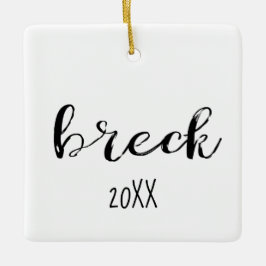 Breckenridge Colorado prydnad Julgransprydnad Keramik