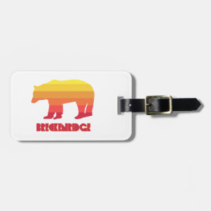 Breckenridge Colorado Rainbow Bear Bagagebricka