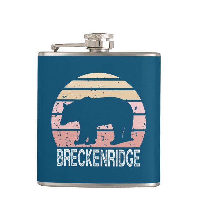 Breckenridge Colorado Retro Bear Fickplunta (Framsidan)