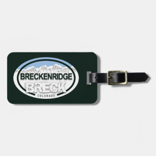 Breckenridge Colorado Rocky Mountain BRECK Bagagebricka