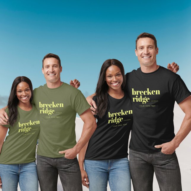 Breckenridge Colorado ski semesterkläder T Shirt (Skapare uppladdad)