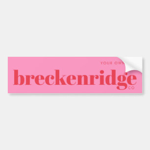 Breckenridge Colorado skidestination Bildekal