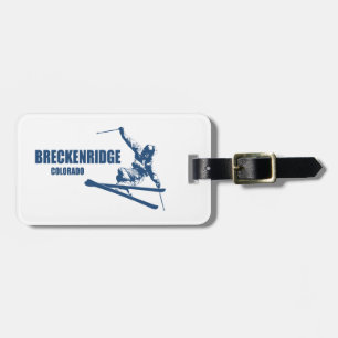Breckenridge Colorado Skier Bagagebricka