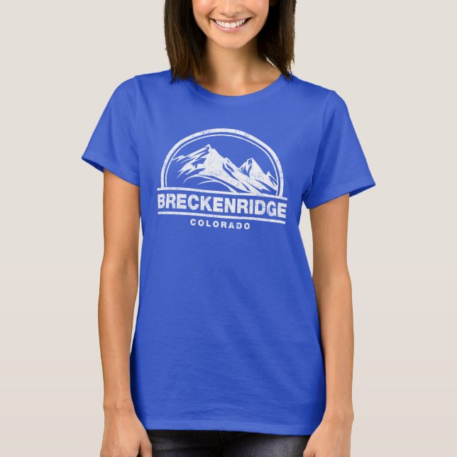 Breckenridge Colorado T Shirt (Framsida)