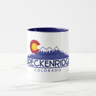 Breckenridge Colorado trä fjäll mugg
