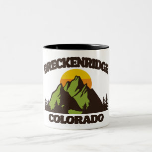 Breckenridge,Colorado Två-Tonad Mugg