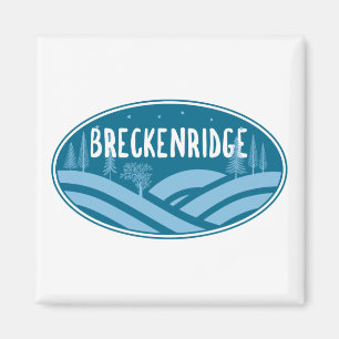 Breckenridge Colorado utomhus Magnet