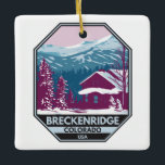 Breckenridge Colorado Winter Ski Area<br><div class="desc">Breckenridge Winter art-design som visar vinterlandskapet.</div>
