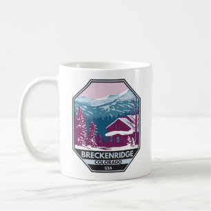 Breckenridge Colorado Winter Ski Area Kaffemugg