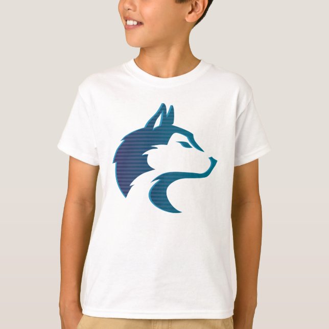 Breckenridge Huskies #3 T Shirt (Framsida)