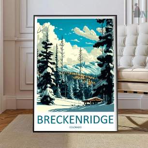Breckenridge Resemålning Väggkonst Breckenridge Wa