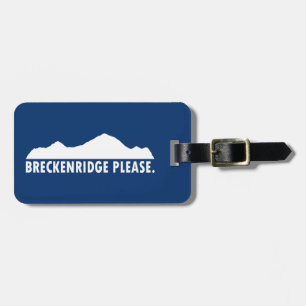 Breckenridge, tack bagagebricka