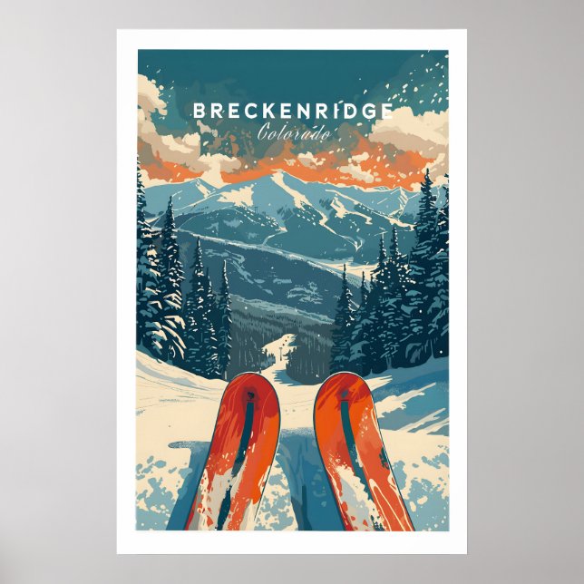 Breckenridge Tryck Colorado 1 (Framsidan)