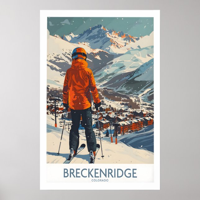 Breckenridge Väggkonst - Colorado 1 (Framsidan)