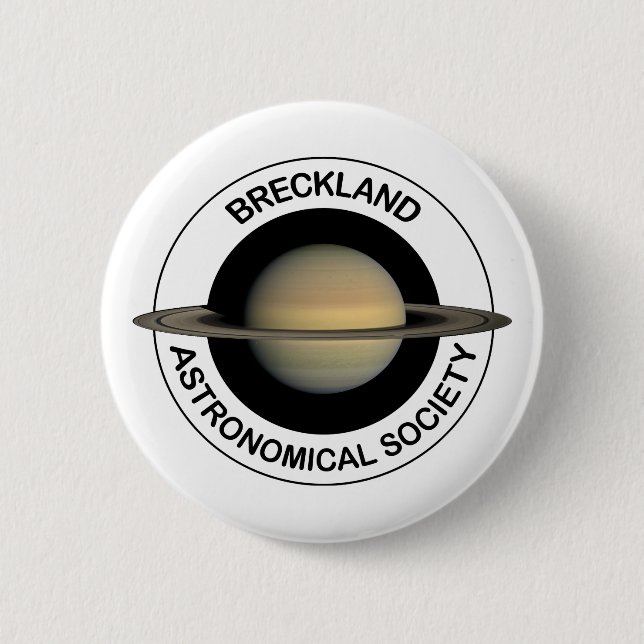 Breckland Astro 6 cm rund märke Knapp (Framsida)