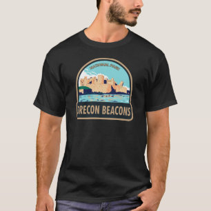 Brecon Beacons nationalpark Caerphilly Castle T Shirt