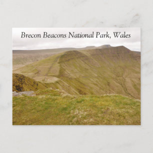 Brecon Beacons Wales Postcard Vykort