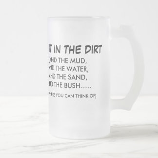 Bred fjärdBurnett 4X4 klubb Frostat Ölglas