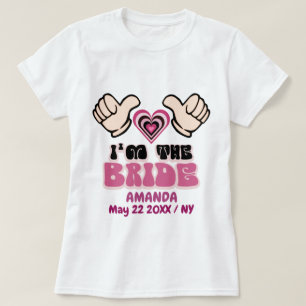 Bred för anpassningsbar av ljus t-shirt