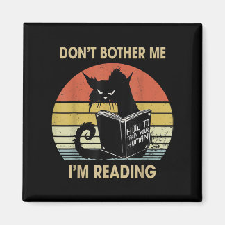 Bred mig inte när jag läser kattläsning Bokar Magnet