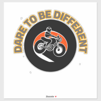 Bred motorcykelkonstruktion klistermärken