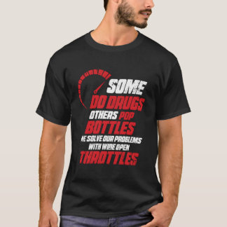 Bred Open Throttles Car Driver T Shirt