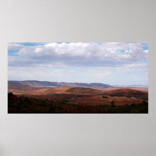 Bred öppet utrymme av australier outback poster
