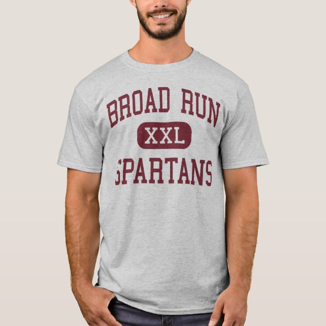Bred springa - Spartans - kick - Ashburn Virginia T Shirt (Framsida)