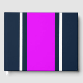 Bred Tropical Rosa White Tävla Rand på marinavdeln Gästböcker