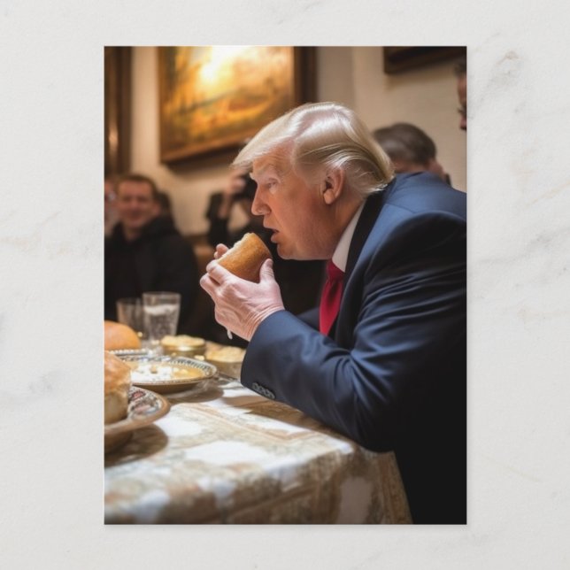 Bred Trump-skämt med stor mängd Vykort (Framsida)