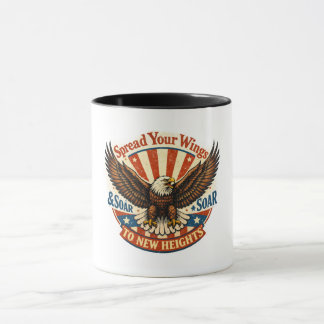 Bred ut dina vingar mugg