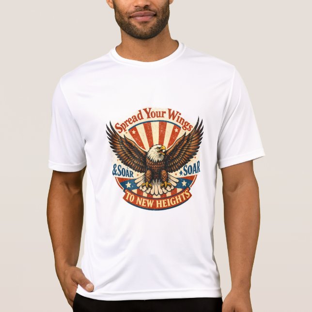 Bred ut dina vingar t shirt (Framsida)