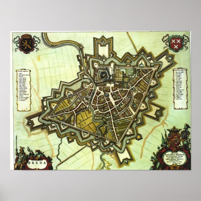 Breda - 1652 poster (Framsidan)