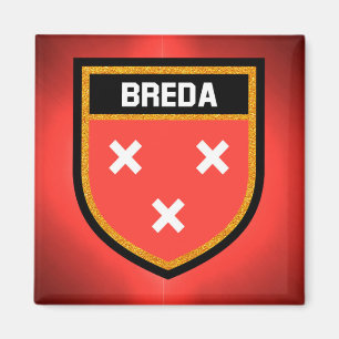 Breda Flagga Magnet