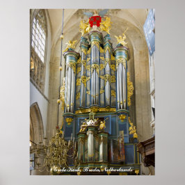 Breda Grote Kerk, Nederländerna Poster
