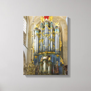 Breda Grote Kerk-organ Canvastryck
