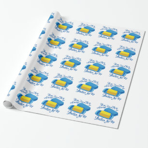 Breda smör på mig upp presentpapper