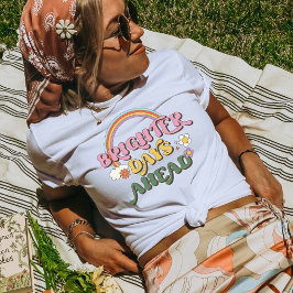 Bredare dagar framöver, god Vibes Retro-Vintage T Shirt