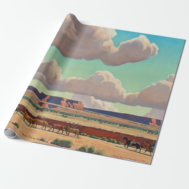 Bredband i Navajo av Maynard Dixon Presentpapper (Utrullad)