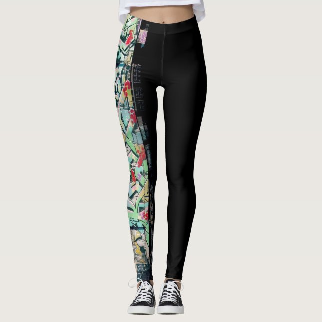 "Bredbandsandan" Leggings (Framsida)