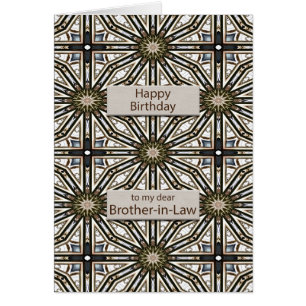 Bredbandsburna Abstrakten Mandala Design Hälsningskort