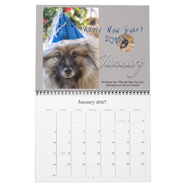 Bredbandshattar för Rädding Kalender (Jan 2027)
