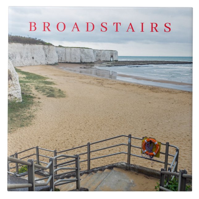 Bredbandsvy Kingsgate Bay, keramisk panel Kakelplatta (Framsidan)
