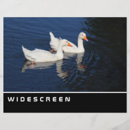 Bredbild - Emden-gäss Reklamblad