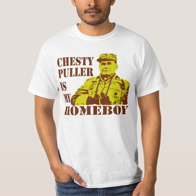 Bredbröstad är min Homeboy T Shirt (Framsida)