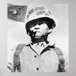 Bredbröstad" Puller för General Lewis " Poster